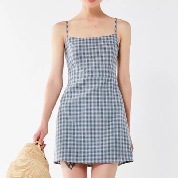 Urban Outfitters Emma Plaid Mini Dress - Picture 10 of 12